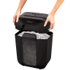 Fellowes Powershred LX41 papīra smalcinātājs, daļiņu smalcināšana, melns