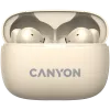 Canyon CNS-TWS10BG Bezvadu austiņas un mikrofons True Wireless Stereo (TWS) Iekšauss zvaniem/mūzikai/sportam/ikdienas lietošanai USB Type-C Bluetooth Bēšs (CNS-TWS10BG)