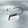Varta 16618 - Saspraužamais lukturītis - Melns - Sudrabs - Plastmasa - LED - 1 lampa - 9 lm