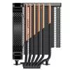 Jonsbo HX6250 procesora dzesētājs/radiators 14 cm melns 1 gab.