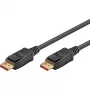 DisplayPort 2.1 kabelis, sertificēts, 16K @ 60Hz, 80 Gbit/s (melns, 1 metrs, VESA sertifikācija)
