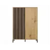KAMARO 2DD plāns/GŁ ozols ARTISAN DISPLAY CABINET