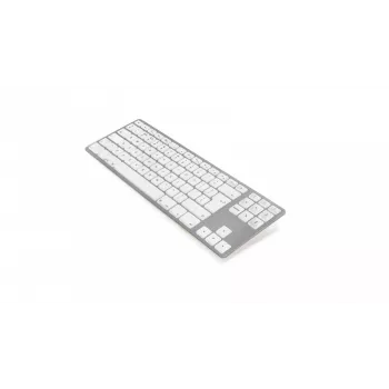 tastatūra Matias FK408BTS-UK Bluetooth Tenkeyless aluminum Silver — UK layout