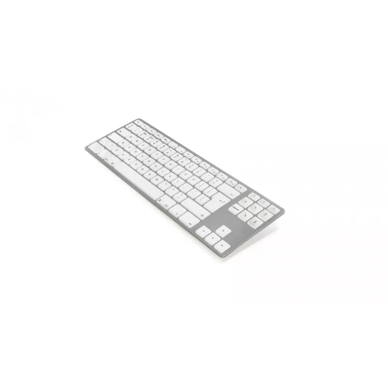 tastatūra Matias FK408BTS-UK Bluetooth Tenkeyless aluminum Silver — UK layout