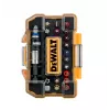 Griezes momenta skrūvgriezis DeWalt DT7969 — regulējams griezes moments, ergonomisks rokturis, komplektā Phillips/Pozidriv/plakano/Torx uzgaļi
