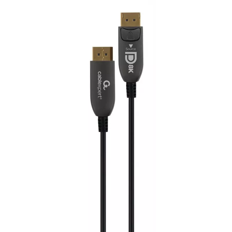 DisplayPort kabelis Gembird CC-DP8K-AOC-10M 10m melns