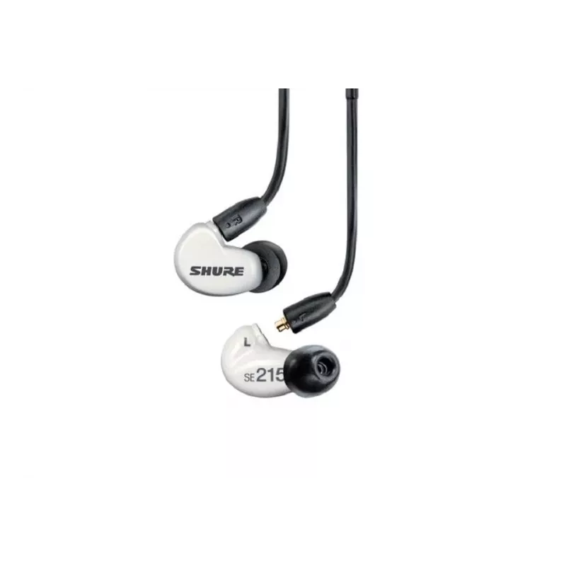 SE215DYWH+UNI-EFS - AONIC215 austiņas ar vienu draiveri un 3,5 mm kabeli (baltas)
