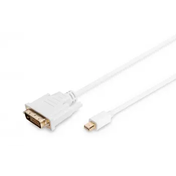 Kabelis DisplayPort 1.1a mini DP-DVI tipa MM 2,0m