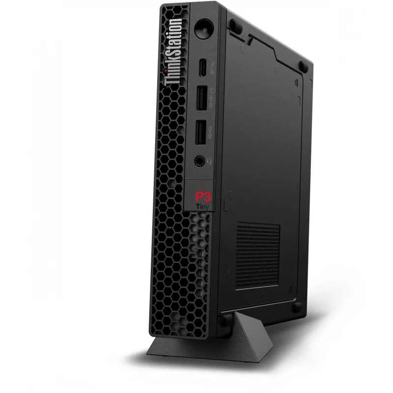 Lenovo ThinkStation P3 Tiny Gen 2 Intel Core Ultra 9 285 32 GB DDR5-SDRAM 512 GB SSD Windows 11 Pro Mini PC darbstacija Melns