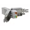 Vadu savienotājs DeLOCK 86476 RJ-45 pelēks