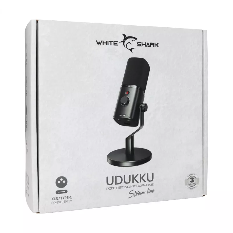 Pārnēsājama ierīce Udukku White Shark DSM-04 viegla konstrukcija