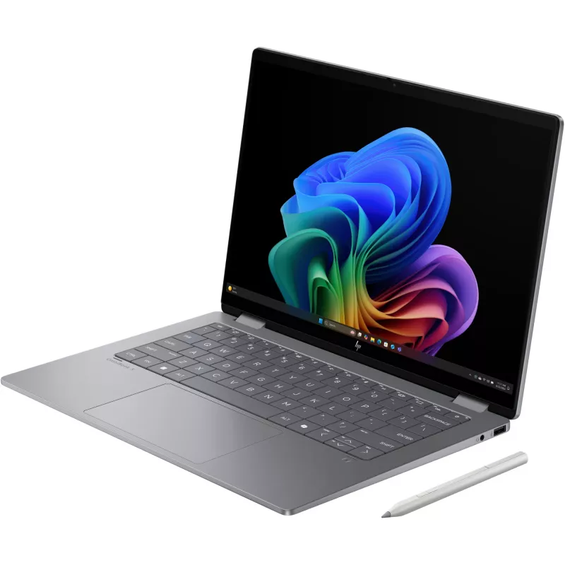HP OmniBook X Flip 14 3k skārienjūtīgais ekrāns Ryzen AI 5 340 16GB/512GB SSD Windows 11 Home - 14-FK0453NG Copilot+PC (BZ7Z2EA#ABD)