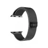 FIXED nomaiņas sietiņa siksna Apple Watch — saderīga ar 42/44/45/46/49 mm (melna)