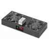 Jumta ventilators Digitus DN-19 FAN-2-WM-T-SW