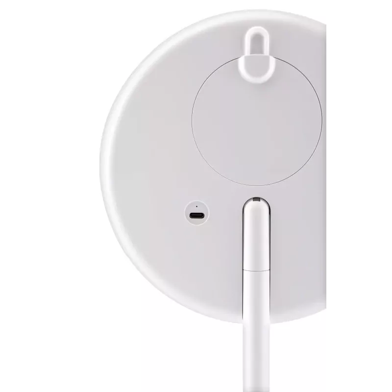 Brīvi stāvošs LED grima spogulis ETA Fenité apaļš 20 cm, skārienvadība, USB, iebūvēts LiPo akumulators