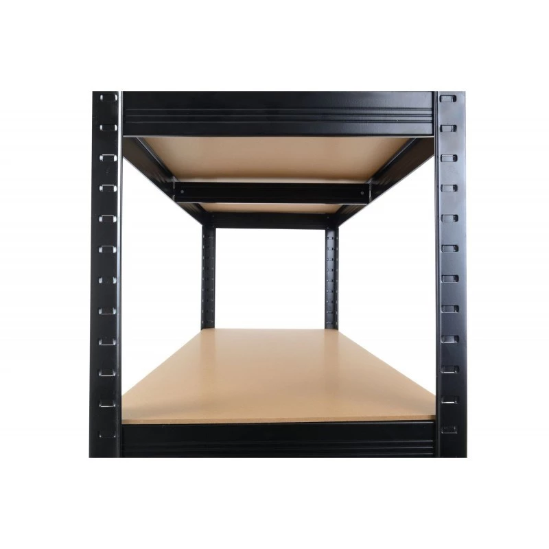 Topeshop Uzglabāšanas plaukts P9040 dārza instrumentu plaukts, brīvi stāvošs, cinkots tērauds, MDF