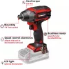 Bezvadu trieciena uzgriežņatslēga Einhell 4510085 18V 300Nm