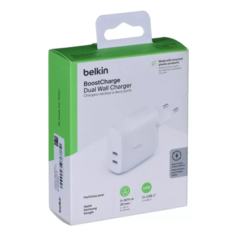 Belkin WCB006VFWH mobilo ierīču lādētājs Viedtālrunis, Planšetdators Balts Maiņstrāvas Iekštelpu