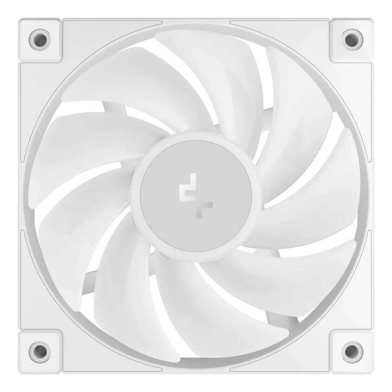 Ventilatoru komplekts DeepCool FD12 ARGB WH-3 in 1 12 cm balts 3 gab. Maksimālais gaisa spiediens 2,56 mmH2O