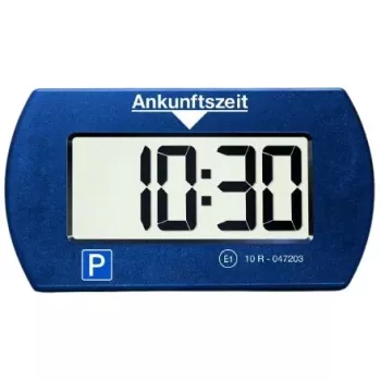 Needit Park Mini Blue ABS elektroniskais autostāvvietas pulkstenis ar litija bateriju