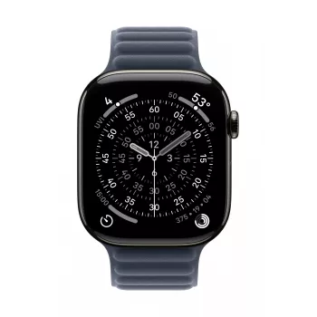 Siksniņa Apple 46mm Navy Magnetic Link S/M Smartwatch Navy