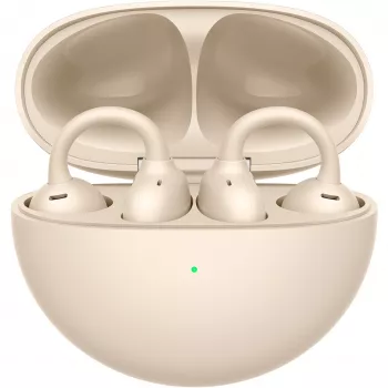Ievietojamo austiņu komplekts HUAWEI FreeClip — TWS Bluetooth, intraaurāls, svars 5,6 g, bēšs