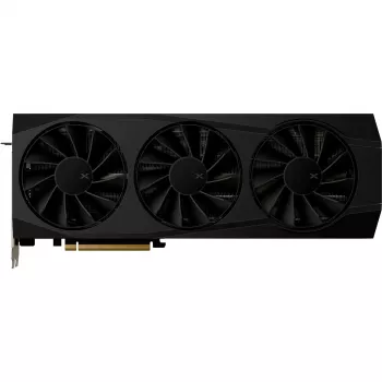 XFX Radeon RX 9070 XT grafiskā karte — 16 GB GDDR6, 256-bit, PCIe 5.0, 3x DisplayPort 2.1, HDMI 2.1, 3 ventilatori