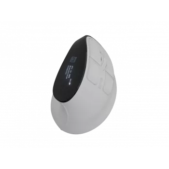 Bezvadu vertikālā pele NATEC Euphoniе Pro Bluetooth 5.0, 4000 DPI, Programmējama, Klusa, Balta