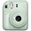 Momentšāvuma kamera Fujifilm Instax Mini 12 Zaļa — attēls 86x54 mm, filmiņa 62x46 mm, 60 mm ekv. fokusa attālums