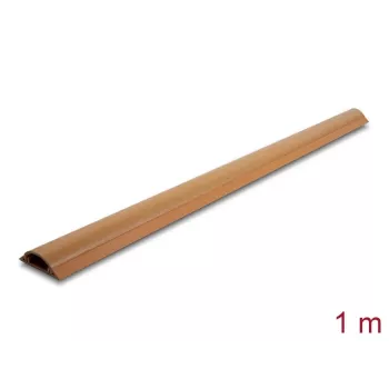 Kabeļu kanāls DeLOCK 20731 pašlīmējošs 50 x 13 mm koka izskats