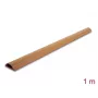 Kabeļu kanāls DeLOCK 20731 pašlīmējošs 50 x 13 mm koka izskats