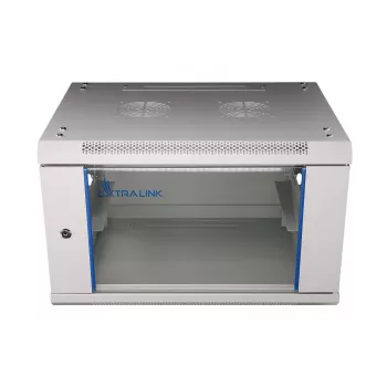 Extralink sienas skapis 6U 600x600 pelēks