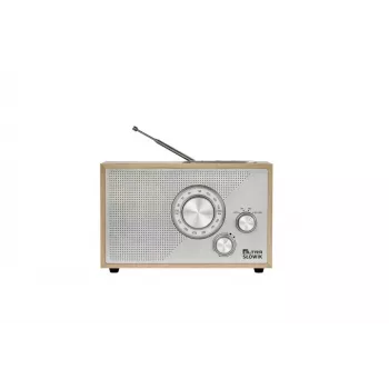 Radio OR Nightingale USB/BT gaiši brūns
