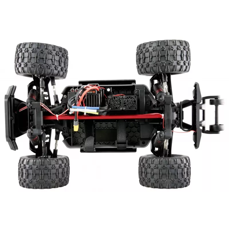 Monster truck Amewi 22688 1:10 mērogā — elektrisks (LiPo) bezsuku, ieteicamais vecums 14+
