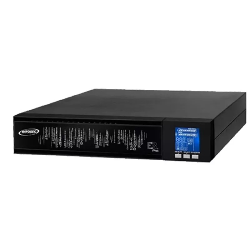 Nepārtrauktās barošanas avots UPS Infosec E3 Pro 2000 RT 2 kVA 1800 W 4 maiņstrāvas kontaktligzdas