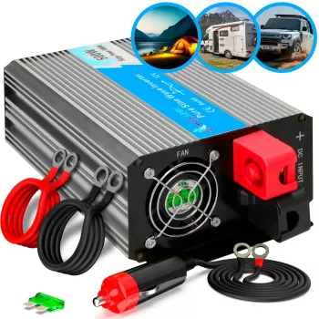 Sprieguma pārveidotājs Extralink OPIP-500W 12V 500W tīrs sinusa vilnis