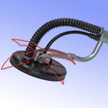 DEDRA DED7748 pārnēsājamā slīpmašīna ģipškartona slīpmašīna 2000 RPM Melna, Zila, Pelēka 710 W