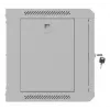 Rack montāžas skapis LANBERG WF03-5306-10S 19 collu 6U pelēks ar stikla durvīm