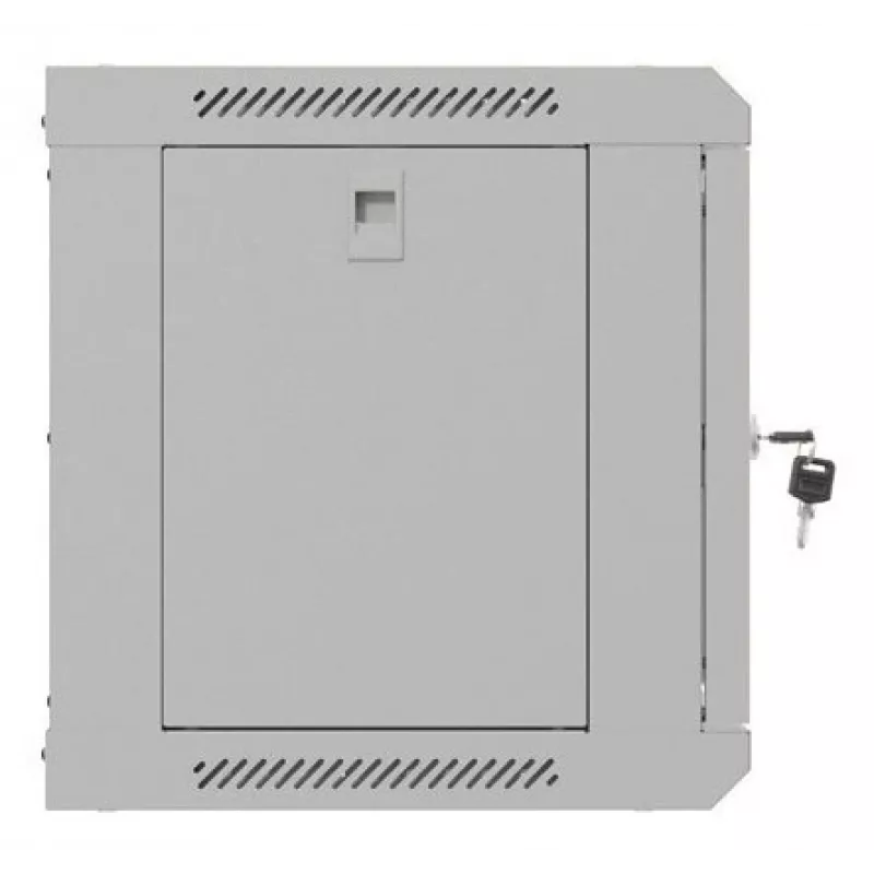 Rack montāžas skapis LANBERG WF03-5306-10S 19 collu 6U pelēks ar stikla durvīm