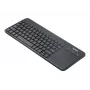 Logitech Wireless Touch Keyboard K400 Plus - tastatūra - bezvadu - 2,4 GHz - čehu - melna