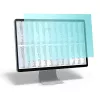 Monitora ekrāna aizsargs QOLTEC 51075 23,8 collas pret zilo gaismu, matēts pretatspīdums