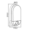 LED lampa MACLEAN MCE340G 15W 1100 lm — āra LED apgaismojums