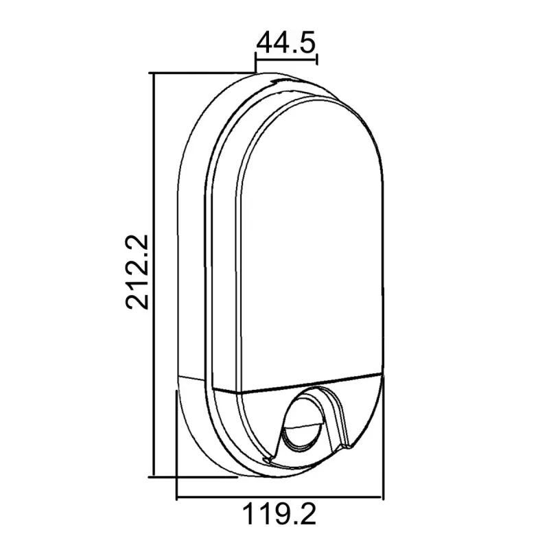 LED lampa MACLEAN MCE340G 15W 1100 lm — āra LED apgaismojums