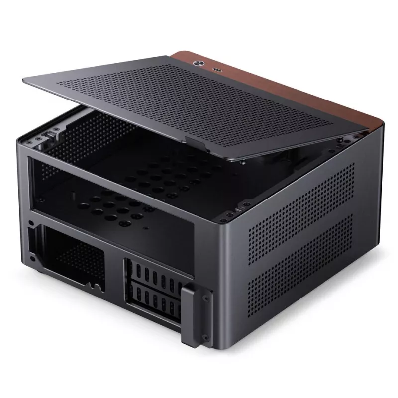 Jonsbo NV10 gab. Enclosure, Mini-Enclosure, ITX - Melns