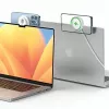 Induktīvais turētājs MacBook MagSafe melns