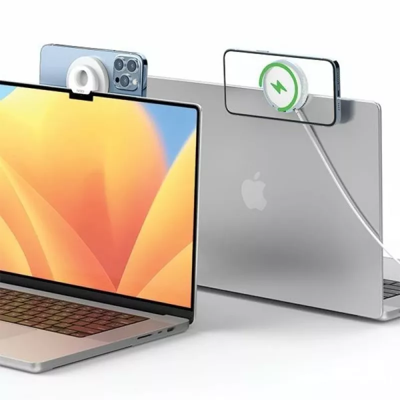 Induktīvais turētājs MacBook MagSafe melns