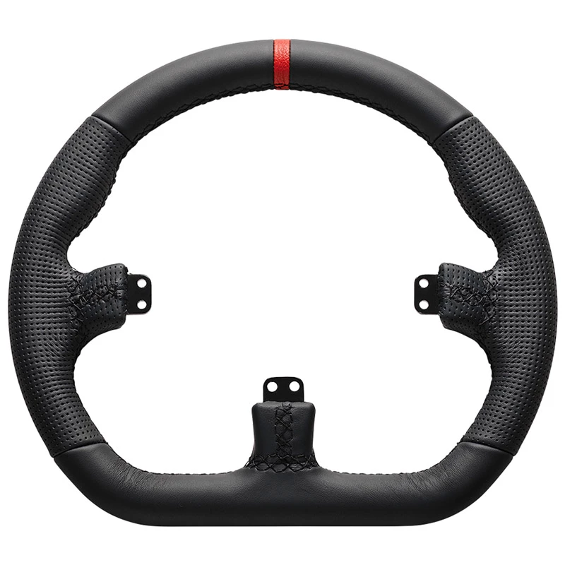 Asetek SimSports GT Rim - Closed D, āda - melns