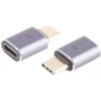 savienotāju adapteris ShiverPeaks BS14-05039 USB C uz USB C pelēks