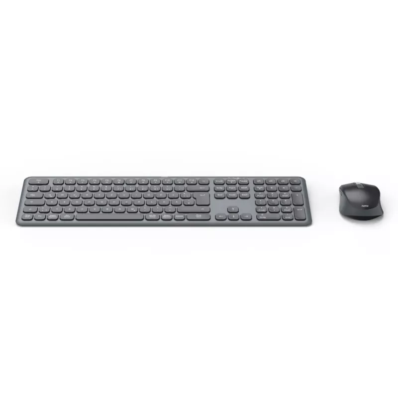 Daudzaparatūras tastatūras un peles komplekts melns