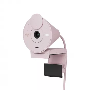 Tīmekļa kamera Logitech Brio 300 2MP Full HD USB-C Rozā